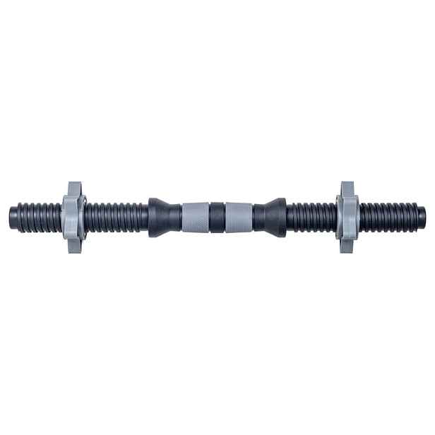 Hřídel na jednoruční činku inSPORTline Plafor 41cm/30mm • plastová • se závitem a objímkami