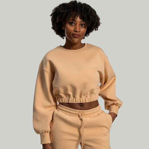 STRIX Dámská mikina Lunar Cropped Sandshell