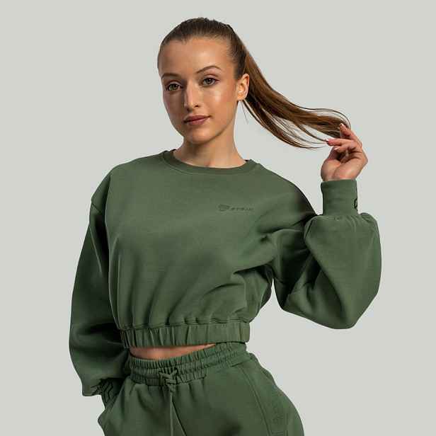 STRIX Dámská mikina Lunar Cropped Cedar