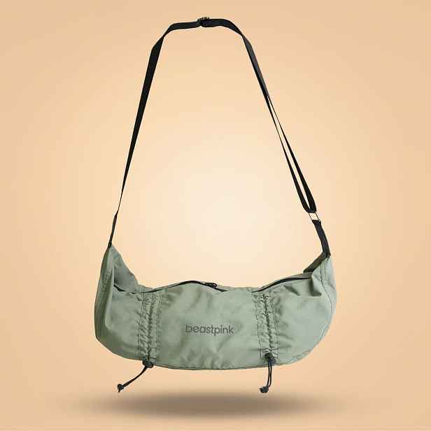 BeastPink Sportovní taška Sling Hyper Olivine