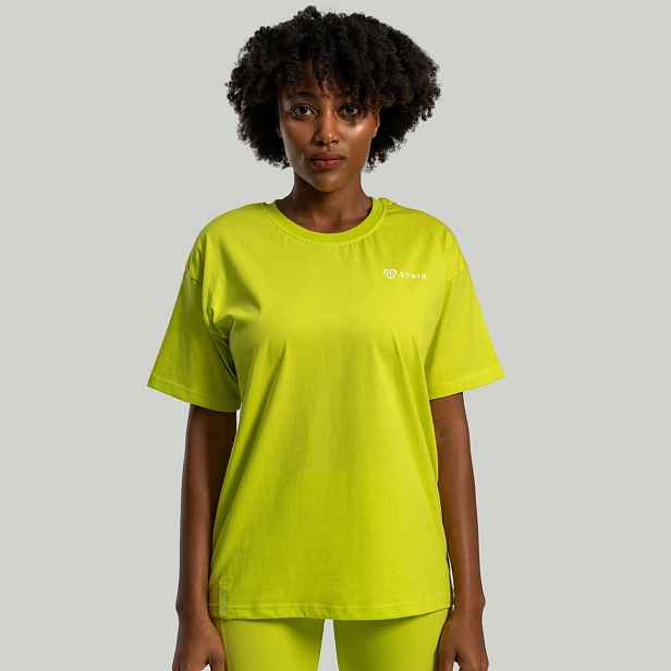 STRIX Dámské triko Lunar Oversized Chartreuse