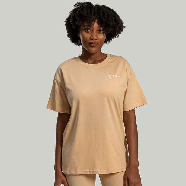 STRIX Dámské triko Lunar Oversized Sandshell