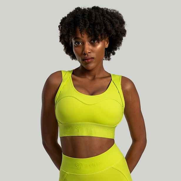 STRIX Sportovní podprsenka Lunar Chartreuse