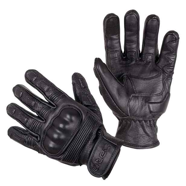 Kožené moto rukavice W-TEC Clascado
