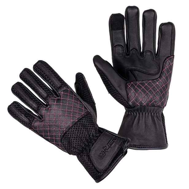 Dámské moto rukavice W-TEC Ladonna černo