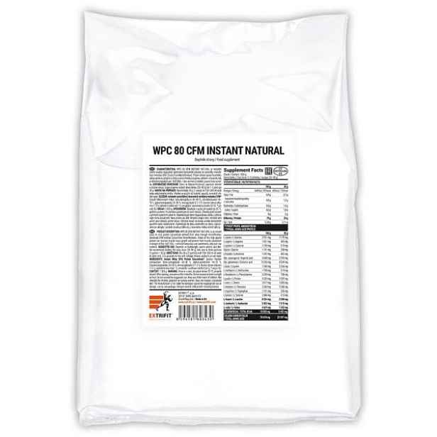 EXTRIFIT WPC 80 CFM INSTANT NATURAL 1000 G Protein , KG