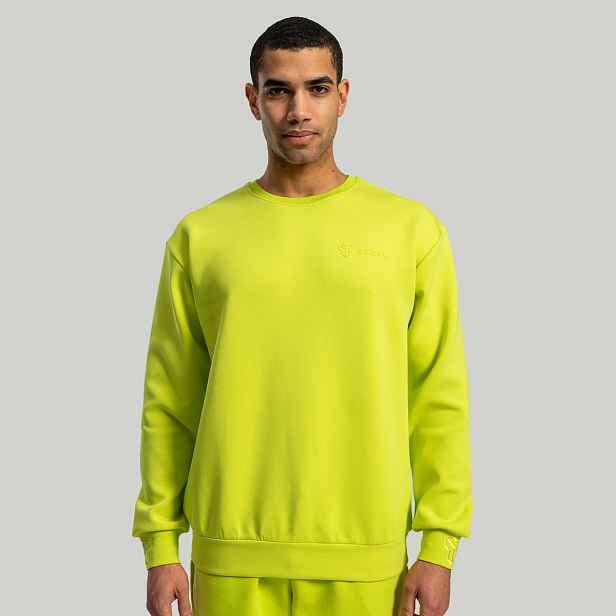 STRIX Mikina Relaxed Chartreuse