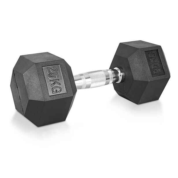 Šestihranná činka inSPORTline Hexclusive 25 kg