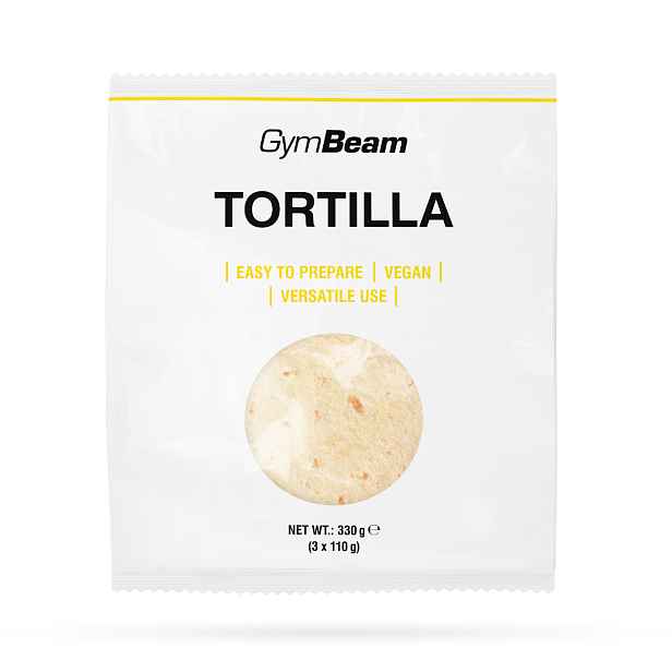 GymBeam Pšeničná tortilla