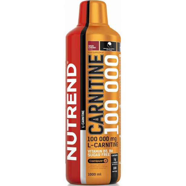 Nutrend CARNITINE 100 000 1 VIŠEŇ Karnitinový doplněk