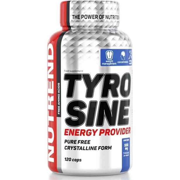 Nutrend TYROSINE 120 KAPSLÍ Aminokyselina