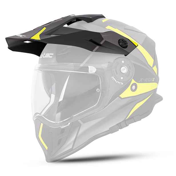Náhradní kšilt k helmě W-TEC Valso -fluo