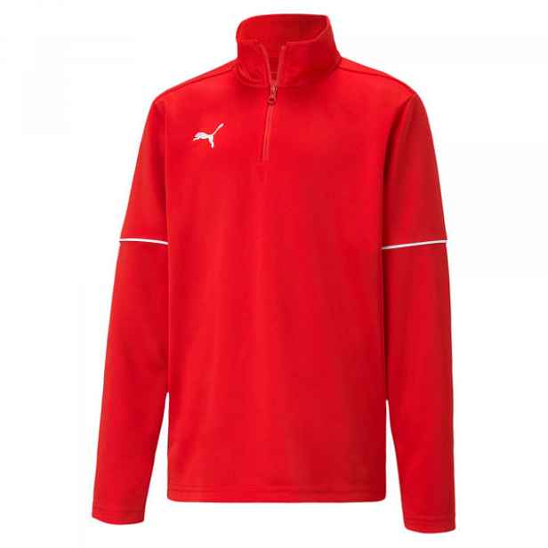 Puma TEAMGOAL 1 4 ZIP TOP Chlapecká mikina