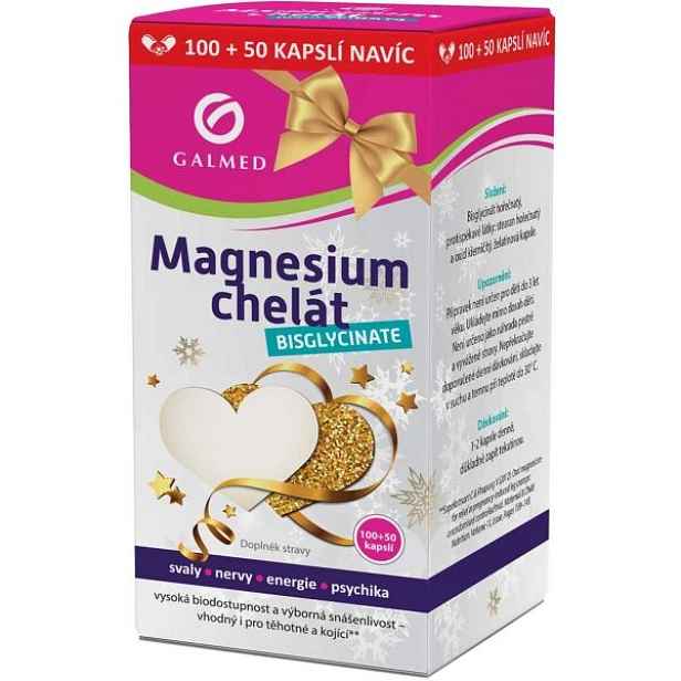 GALMED MAGNESIUM 100+50 CPS Doplněk stravy