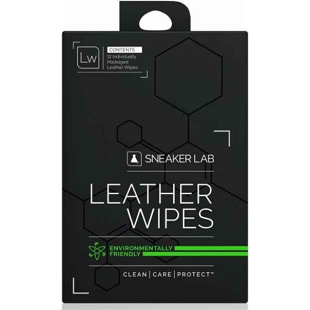 SNEAKER LAB LEATHER WIPES 12 PACK Čisticí ubrousky na kožené boty