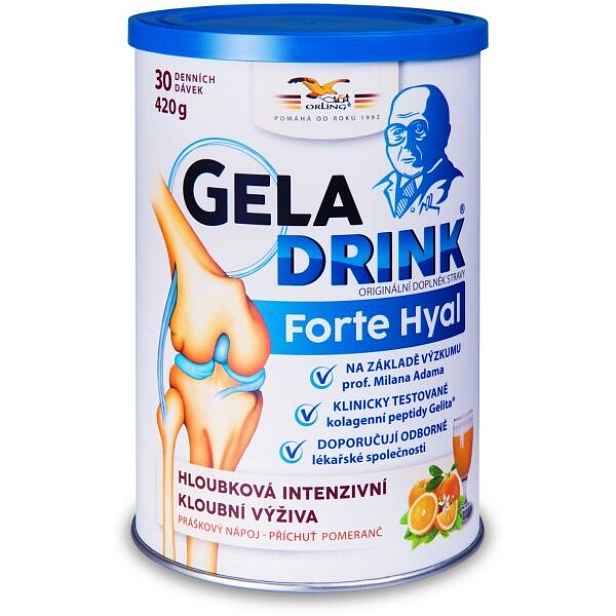 GELADRINK FORTE HYAL POMERANČ 420 G Kloubní výživa , G