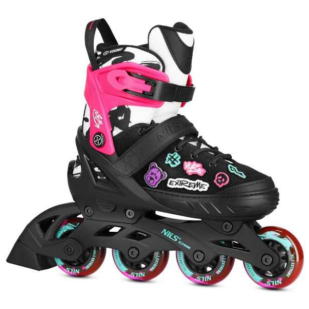 Kolečkové brusle NILS Extreme NA2053A VIBE XS(29-32)