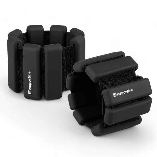 Fitness závaží na kotník a zápěstí inSPORTline Brace 2x1 kg