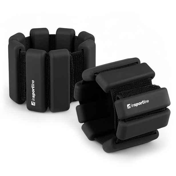Fitness závaží na kotník a zápěstí inSPORTline Brace 2x1,5 kg