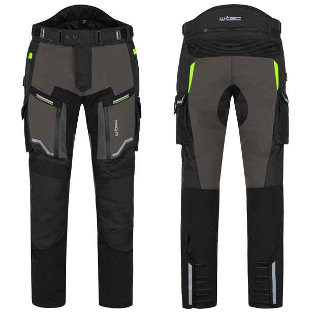 Moto kalhoty W-TEC Daimick černo