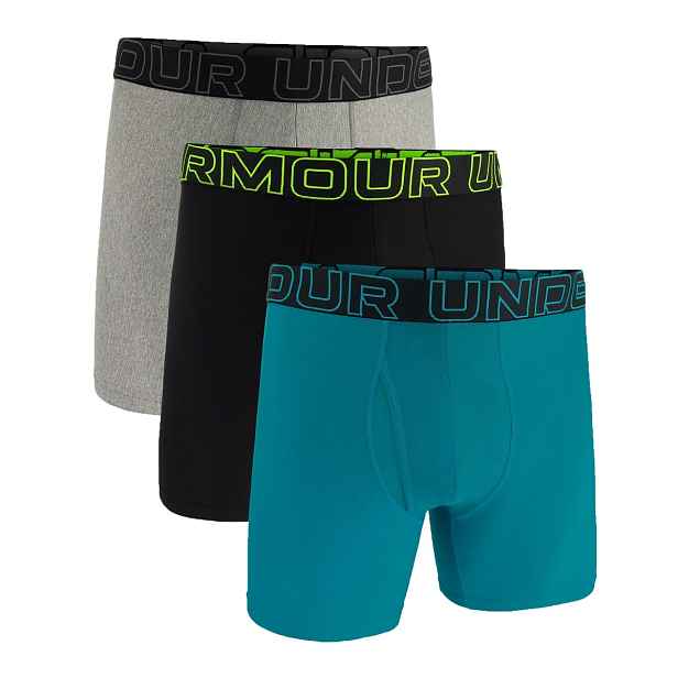 Under Armour Pánské boxerky Perf Tech 6in 3Pack