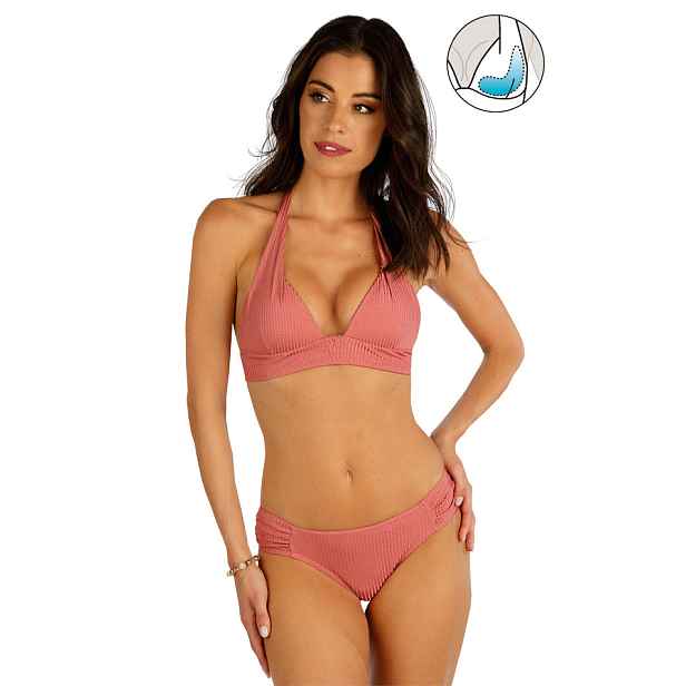 Plavková podprsenka s košíčky push-up 6e286 litex