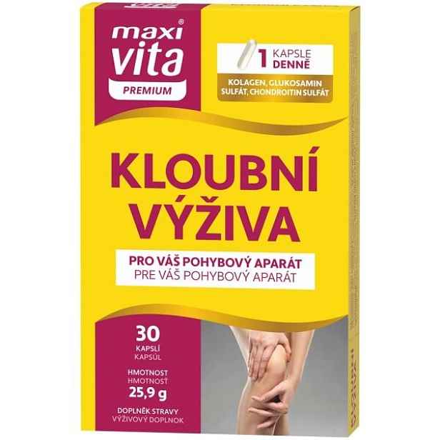 MAXI VITA PREMIUM KLOUBNÍ VÝŽIVA, 30 CPS. BLISTR Doplněk stravy