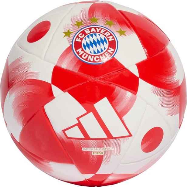 adidas FC BAYERN MINI HOME Mini fotbalový míč