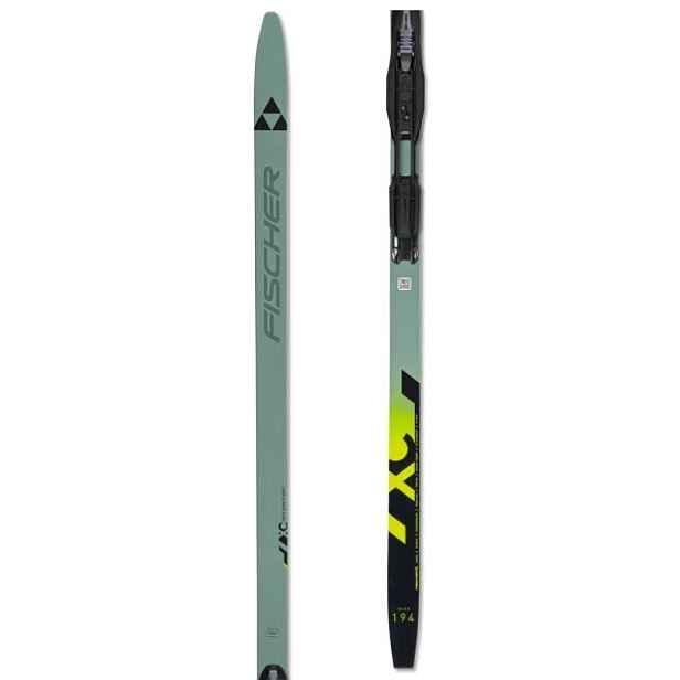 Fischer TWIN SKIN POWER MEDIUM EF SET + BDG TOUR STEP Běžecké lyže s podporou stoupání skin