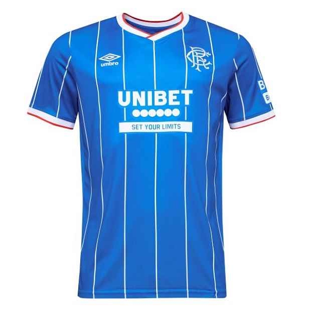 Umbro RANGERS HOME SS SHIRT Pánský fotbalový dres