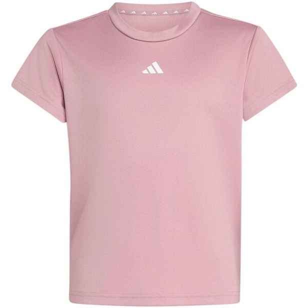 adidas JG TRAIN ESSENTIALS TEE Dívčí tréninkové tričko