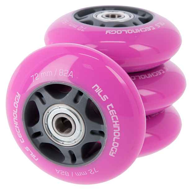 PU kolečka s ložisky NILS EXTREME 72x24mm ABEC 7