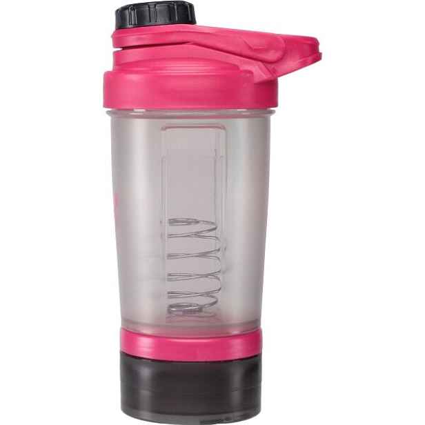 Fitforce SHAKER STORAGE 500 ML Šejkr, transparentní, ML