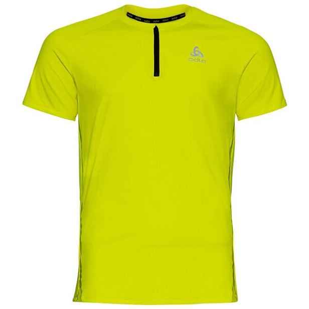 Odlo AXALP TRAIL T-SHIRT CREW NECK / 1/2 ZIP Pánské tričko