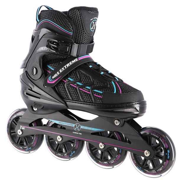 Kolečkové brusle NILS Extreme NA1128 černo- XL( - )