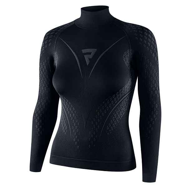 Dámské moto thermo triko Rebelhorn Therm II Lady Jersey černo
