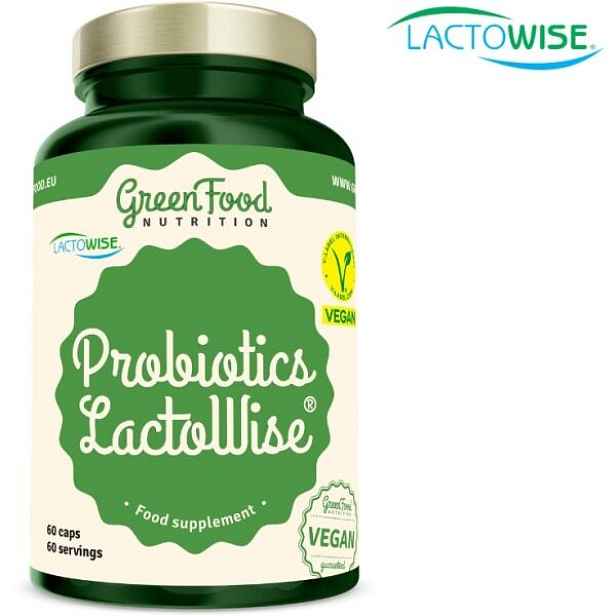 GREENFOOD PROBIOTICS LACTOWISE® 60CPS Doplněk stravy