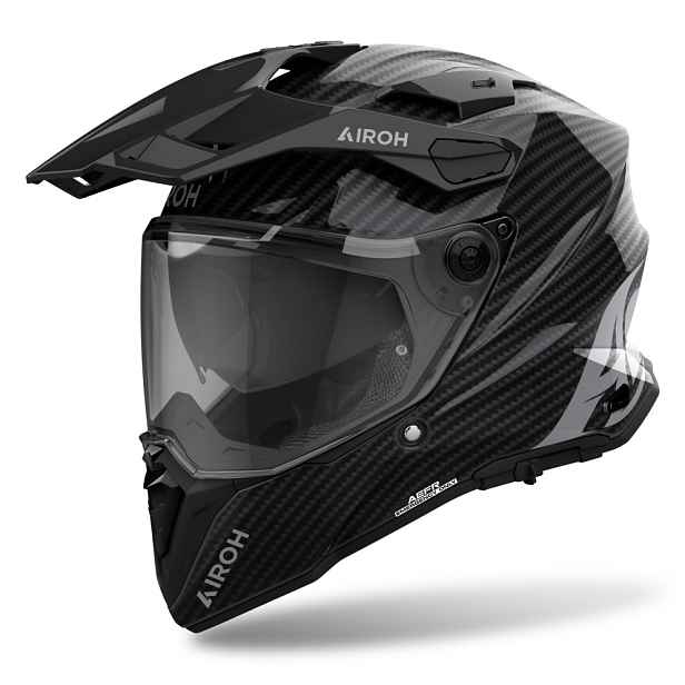 Moto přilba Airoh Commander 2 Carbon lesklá (53-54)