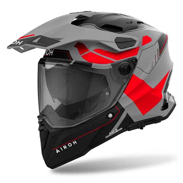 Moto přilba Airoh Commander 2 Reveal matná fluo (53-54)
