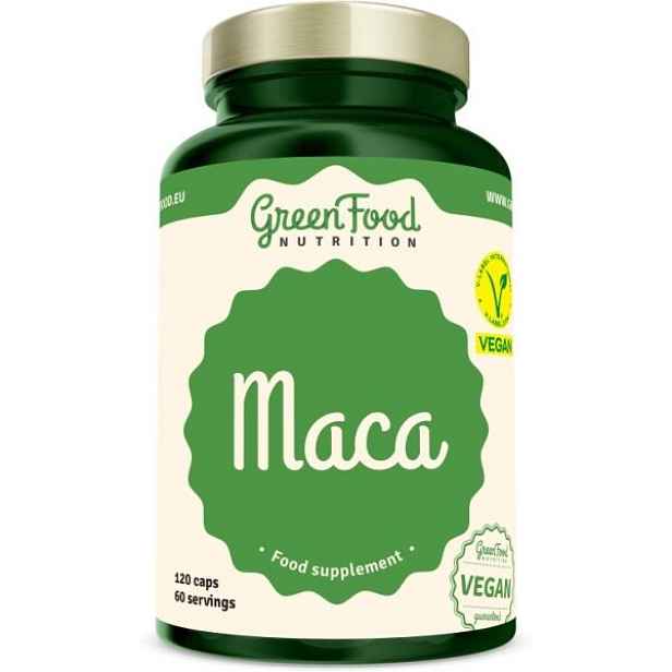 GREENFOOD MACA 120CPS Doplněk stravy