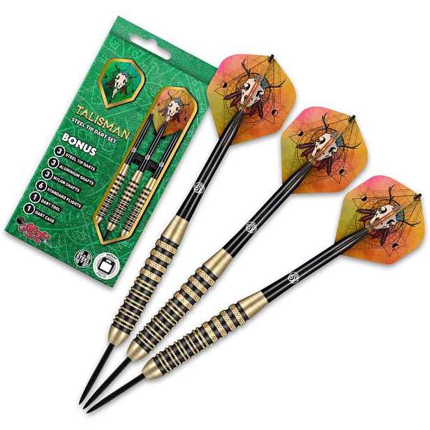 Šipky Shot Value Range Talisman Brass steel 3ks 24 g