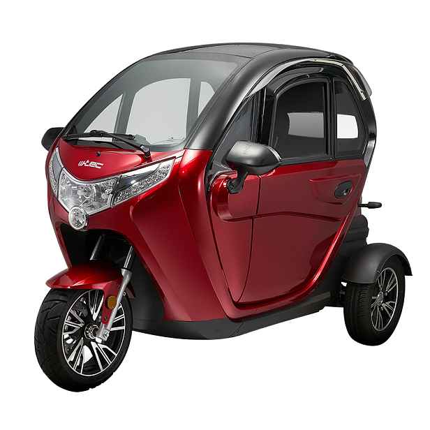 Elektrická tříkolka se střechou W-TEC Tukago • 25 km/h • až 50km dojezd • bez řidičáku