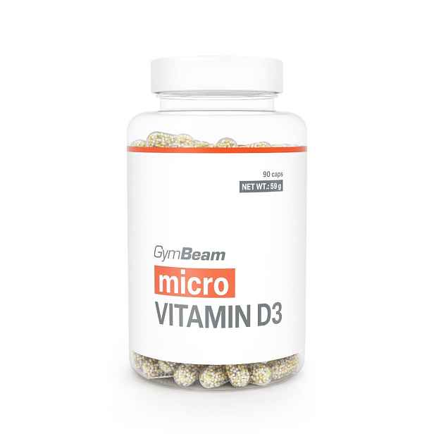 GymBeam Vitamín D3 2000 IU Long Lasting