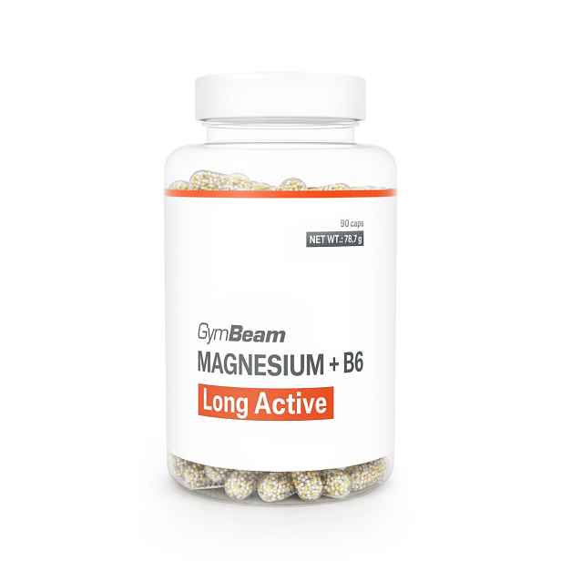 GymBeam Magnézium + B6 Long Lasting