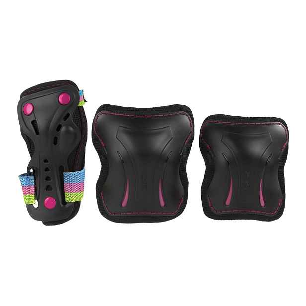 SFR - Dětská Sada chráničů Disco Triple Pad Set Velikost: