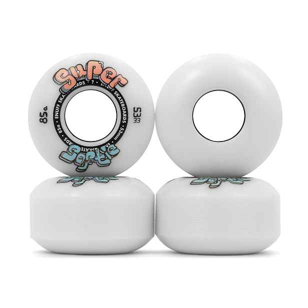Enuff - Super Softie 53/55/58 mm - 85a - kolečka (sada 4ks) Průměr koleček: 53 mm