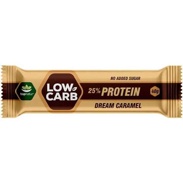 TOPNATUR LOW CARB G PROTEIN KARAMEL Proteinová tyčinka , G