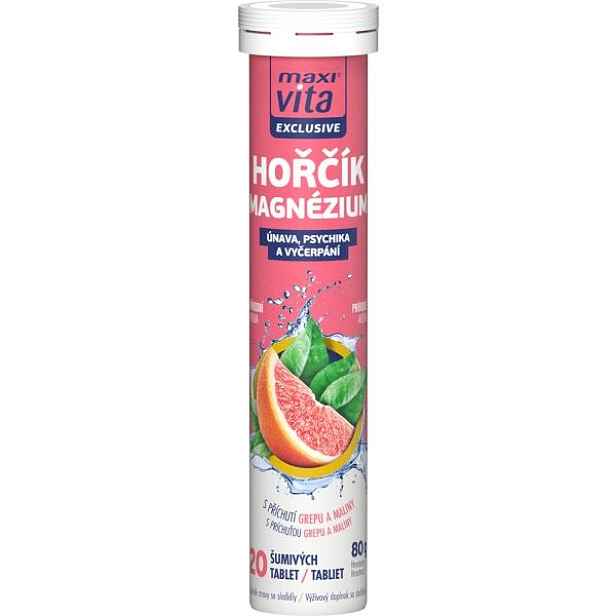 MAXI VITA EXCLUSIVE MAGNESIUM 20TBL. EFF Doplněk stravy