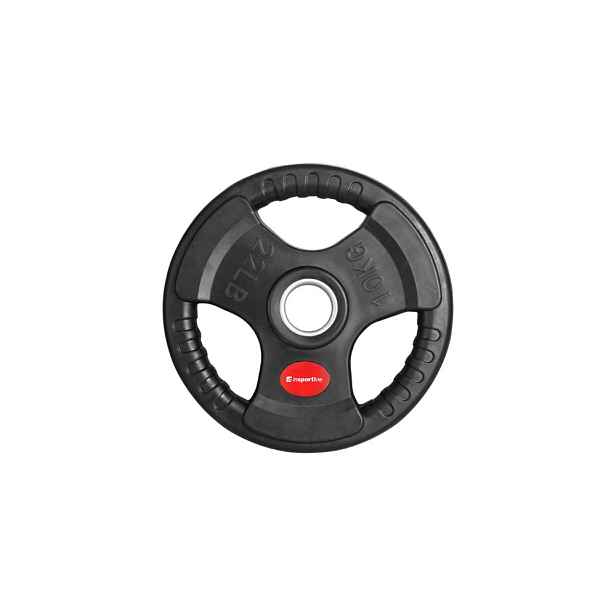 Pogumovaný olympijský kotouč inSPORTline Graton OL 10 kg 50 mm