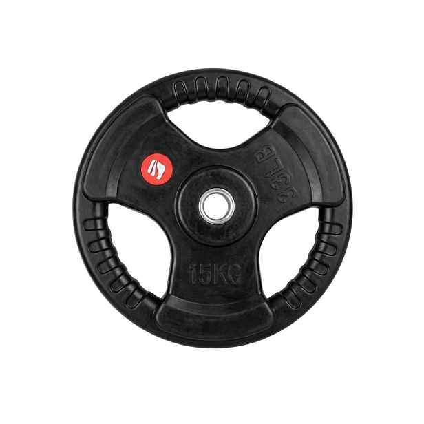 Pogumovaný kotouč inSPORTline Graton 15 kg 30 mm